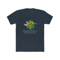 Image 4 of Precision Trading Bee T-Shirt — "Trades With B" Logo Tee