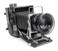 Image 6 of Graflex Speed Graphic 4X5 Camera + Aero Ektar 178mm F2.5 + holders + film #2202