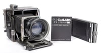 Image 1 of Graflex Speed Graphic 4X5 Camera + Aero Ektar 178mm F2.5 + holders + film #2202