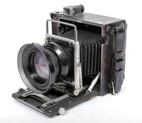 Image 3 of Graflex Speed Graphic 4X5 Camera + Aero Ektar 178mm F2.5 + holders + film #2202