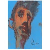Image 1 of Lofty - Sketchbook Drawing in Soft Pastels and Charcoal  on Paper 