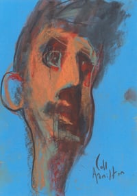 Image 2 of Lofty - Sketchbook Drawing in Soft Pastels and Charcoal  on Paper 