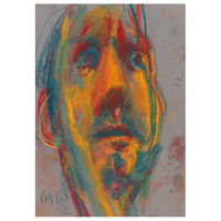 Image 1 of Collapse  - Sketchbook Drawing in Soft Pastels on Paper 