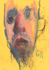 Image 2 of Altered - Sketchbook Drawing in Soft Pastels and Charcoal on Paper 