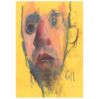 Image 1 of Altered - Sketchbook Drawing in Soft Pastels and Charcoal on Paper 