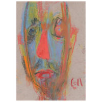 Image 1 of Alike - Sketchbook Drawing in Soft Pastels and Charcoal on Paper 