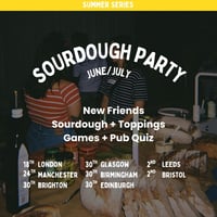 Image 1 of Summer Series: Sourdough and Pub Quiz, June/July, 7-9pm, All Cities
