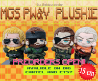 Image 1 of MGS PW&V 15 CM PLUSHIE ||PRE-ORDER||