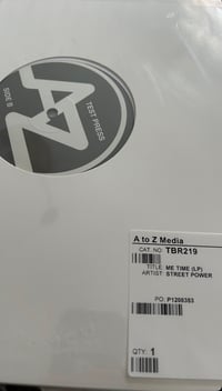 Street Power - Me Time test press