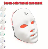 Image 2 of ✨🧖🏾‍♀️ Mascarilla LED Facial 7 Colores- Recargable✅
