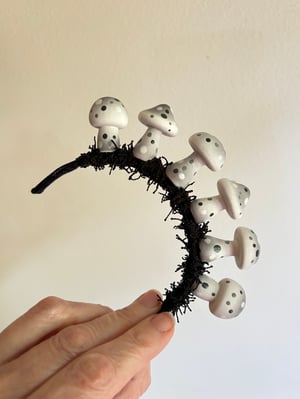 Image of Moody Mushrooms Headband for Blythe Dolls 