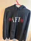 A fire inside pentagram hoodie xxl 