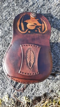 Image 4 of Harvest hare belt pouch.