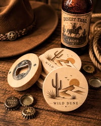 Wild Dune Wooden Magnetic Bottle Opener
