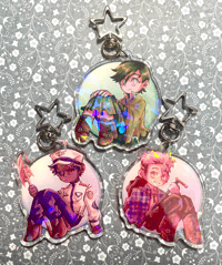 Image 1 of {NEW} DREAMSWAP ✧ HOLOGRAPHIC KEYCHAINS  THE SEQUEL