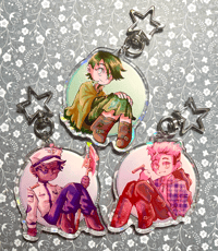 Image 2 of {NEW} DREAMSWAP ✧ HOLOGRAPHIC KEYCHAINS  THE SEQUEL