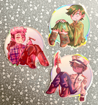 Image 1 of {NEW} DREAMSWAP ✧ HOLOGRAPHIC STICKERS THE SEQUEL