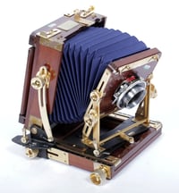 Image 9 of Tachihara 4X5 field camera W/ 150mm + 90mm Lenses +Holders +Film +Fresnel +MORE #2754