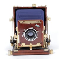 Image 2 of Tachihara 4X5 field camera W/ 150mm + 90mm Lenses +Holders +Film +Fresnel +MORE #2754