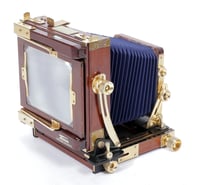 Image 4 of Tachihara 4X5 field camera W/ 150mm + 90mm Lenses +Holders +Film +Fresnel +MORE #2754