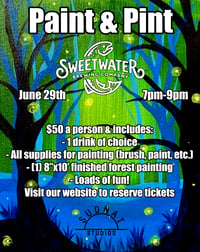 Paint & Pint @ Sweetwater Brewing