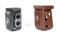 Image 1 of Rolleiflex 6X6 TLR 3.5 A Medium format film camera w/ Tessar Opton T 75mm F3.5 #2720