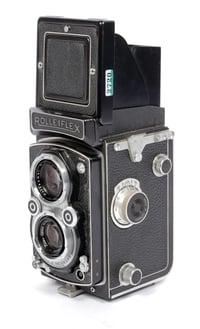 Image 3 of Rolleiflex 6X6 TLR 3.5 A Medium format film camera w/ Tessar Opton T 75mm F3.5 #2720