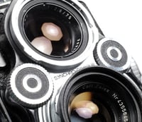 Image 14 of Rolleiflex 6X6 TLR 3.5F Model 3 Medium format film camera Planar 75mm F3.5 #2722
