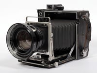 Image 3 of Graflex Speed Graphic 4X5 Camera + Aero Ektar 178mm F2.5 + holders + film #2602
