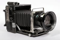 Image 1 of Graflex Speed Graphic 4X5 Camera + Aero Ektar 178mm F2.5 + holders + film #2602