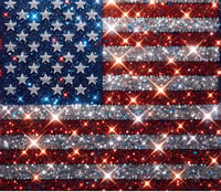 Image 1 of Glitter and stripes