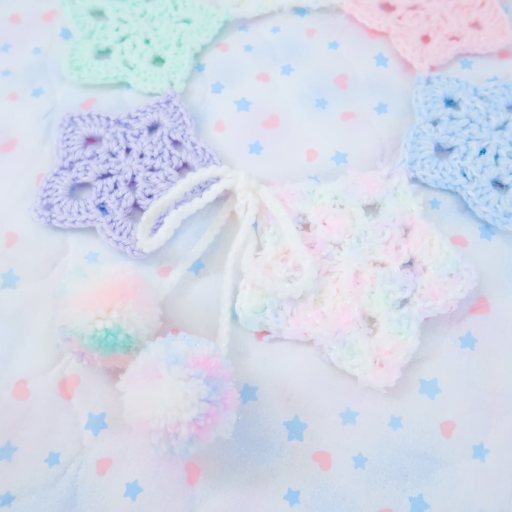 Star Crochet Collar: 04