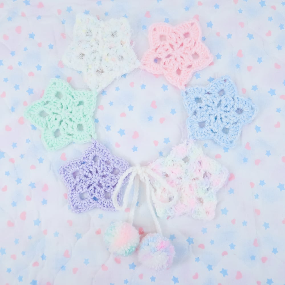 Star Crochet Collar: 04