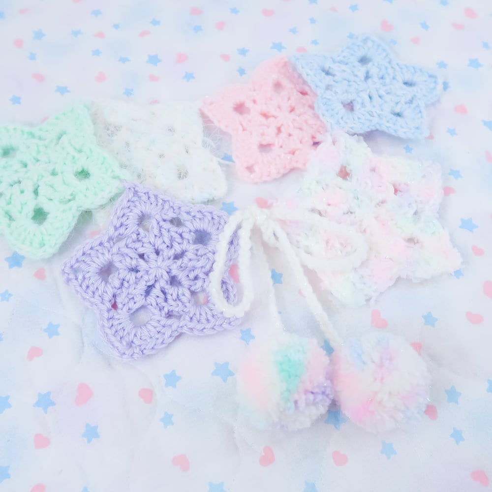 Star Crochet Collar: 04