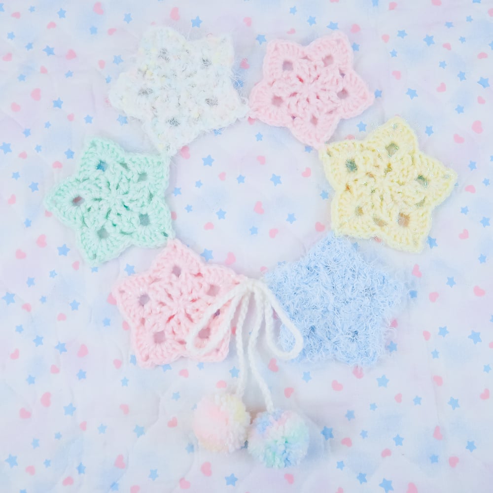 Star Crochet Collar: 05
