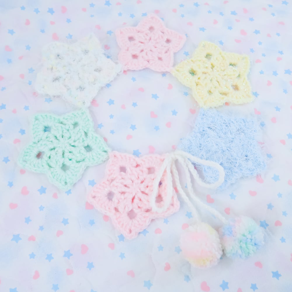Star Crochet Collar: 05