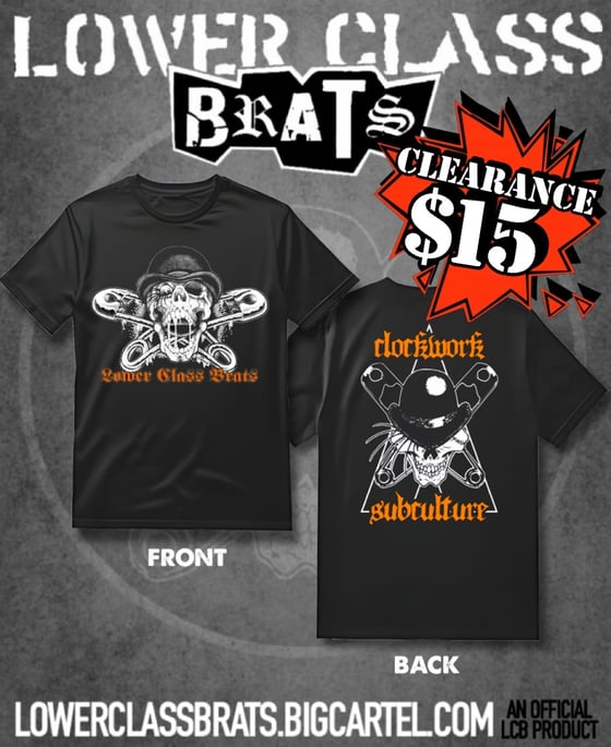 Image of Rabid Droogskull t-Shirt - 2 sided print 