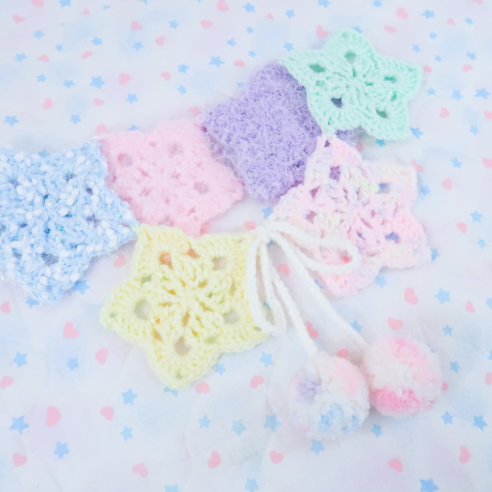 Star Crochet Collar: 06