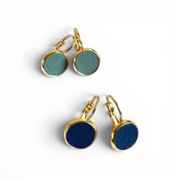Image 1 of Boucles EVA Bleu glacier / Marine