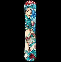 Entranced - Limited Edition Fine Art Print - Entranced oz snowboard graphic