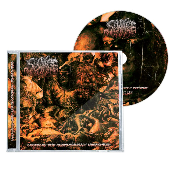 Image of SEWAGE "DEGRADED AND SCATOLOGICALLY COMPROMISED" CD