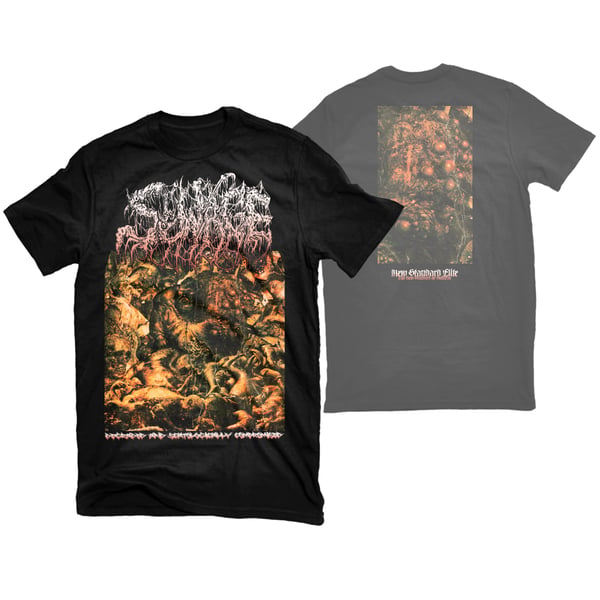 Image of SEWAGE "DEGRADED AND SCATOLOGICALLY COMPROMISED"  T-SHIRT