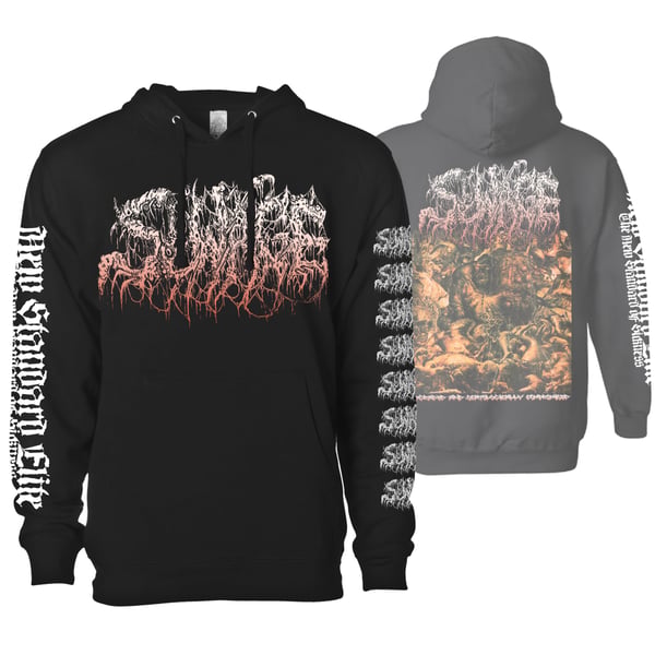 Image of SEWAGE "DEGRADED AND SCATOLOGICALLY COMPROMISED" HOODIE