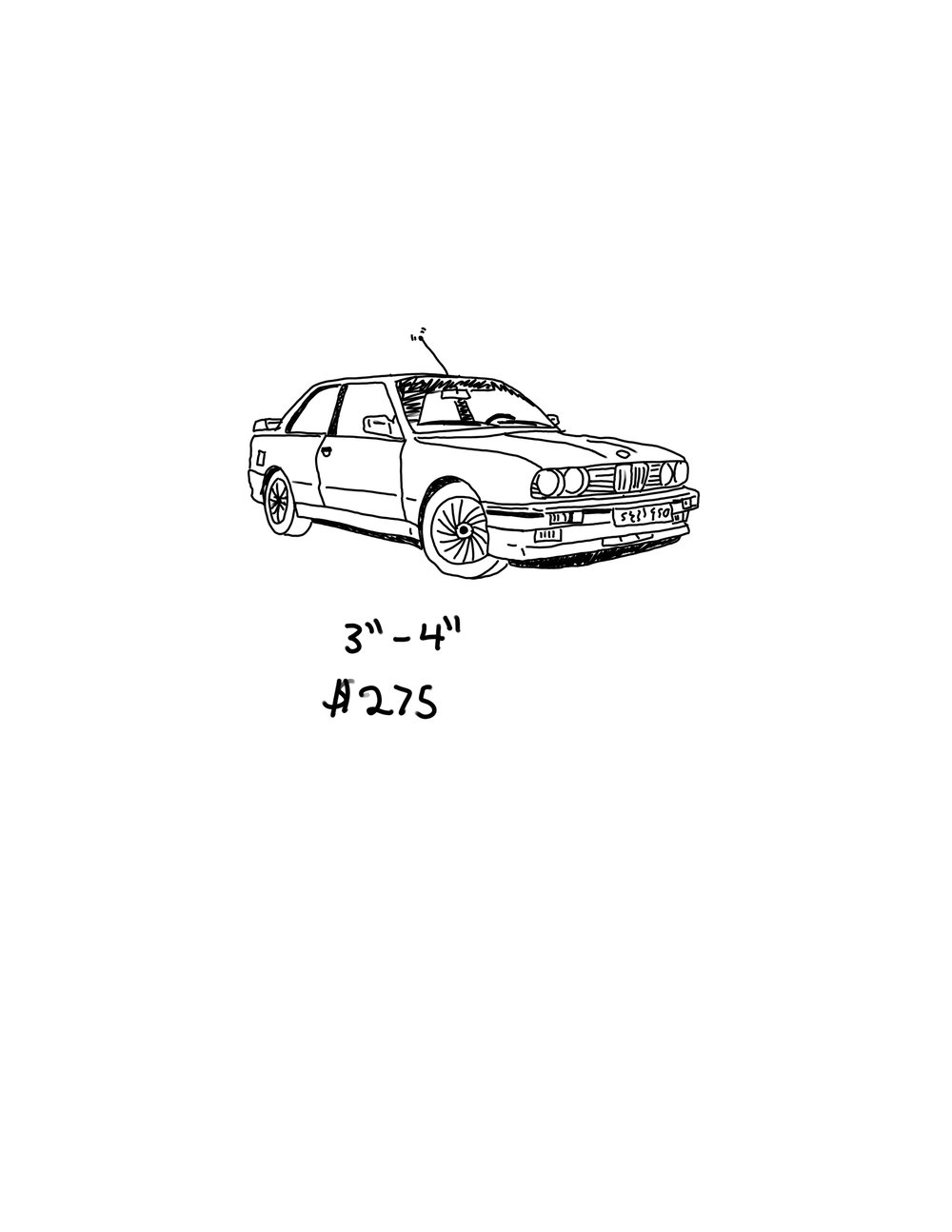 Image of 80’s BMW
