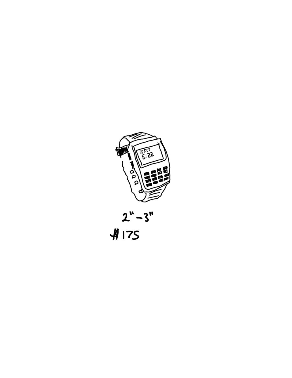 Image of 80’s Wrist Watch