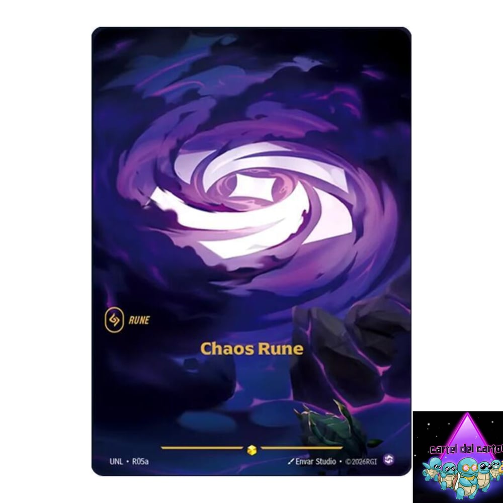 Image of Chaos Rune Unleashed Showcase Epic Rare NMM