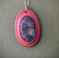 Oval Labradorite Pendant