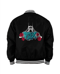 Image 2 of Beat Bunny PDX Varsity Jacket
