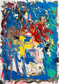 Blue Yellow Red Night