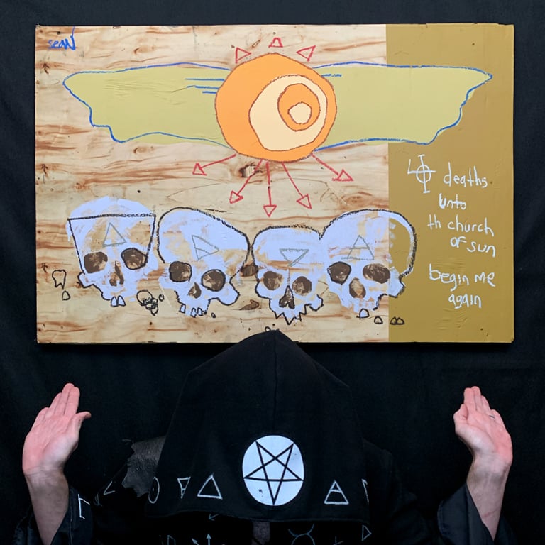 4deaths (original painting) ARCHIVE SALE!